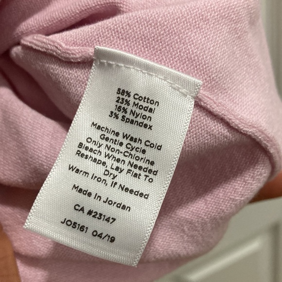 Talbots small petite baby pink long sleeve sweater barbie cottage core - Picture 4 of 4